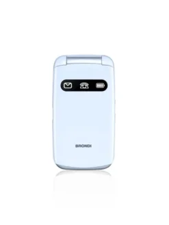 Brondi Amico Favoloso Bianco Metal Telefono Cellulare Senior
