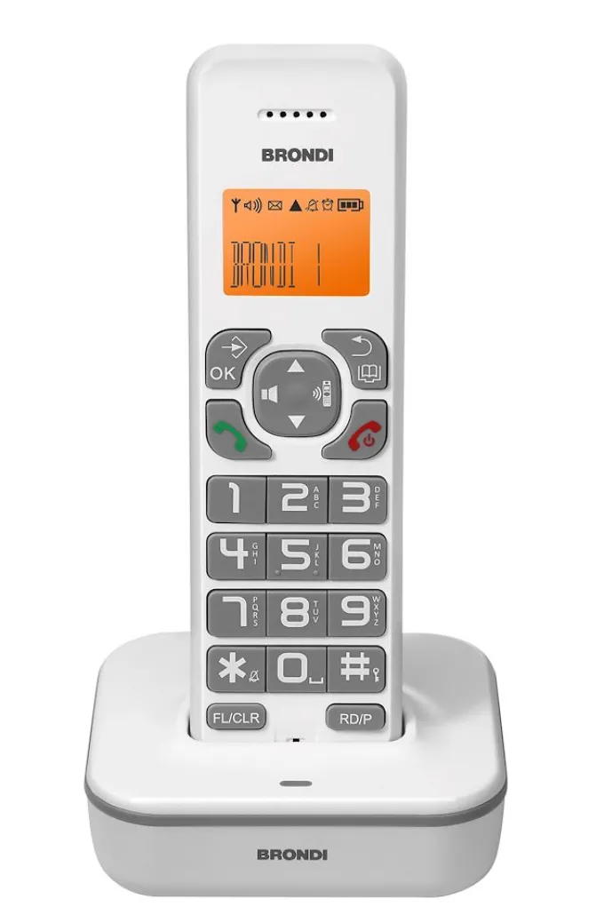 BRONDI BRAVO STAR Cordless Bianco/Grigio