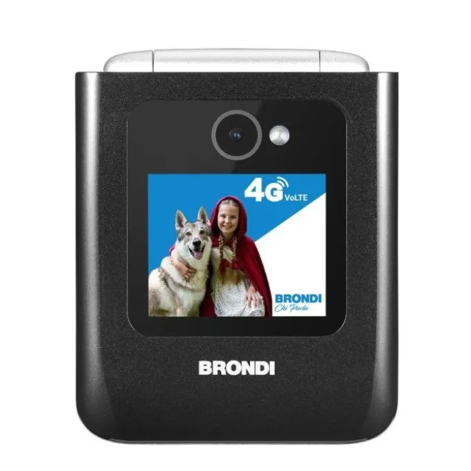 Brondi Cellulare Amico Tuo 4g-black Metal