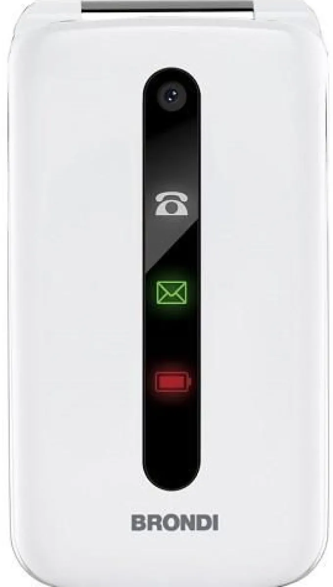 Brondi President 7,62 cm (3") 130 g Bianco Caratteristica del telefono