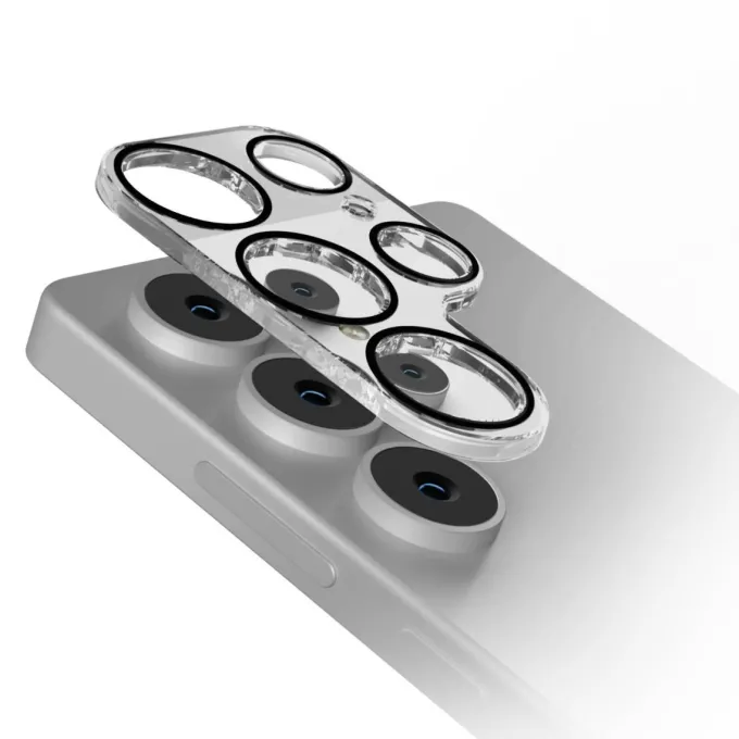 BS TECAMGLSAS25U Accessorio per smartphone, Protezione dell'obiettivo Samsung S25 Ultra