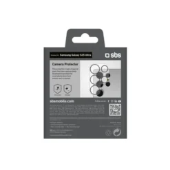 BS TECAMGLSAS25U Accessorio per smartphone, Protezione dell'obiettivo Samsung S25 Ultra