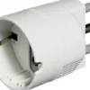 BTicino S3624DE Adattatore Presa Tedesca, Bianco, 16A