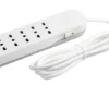 bticino Slim6 prolunghe e multiple 1,5 m 6 presa(e) AC Interno - Bianco
