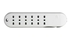 bticino Slim6 prolunghe e multiple 1,5 m 6 presa(e) AC Interno - Bianco