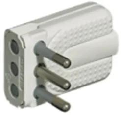 bticino S2465TA adattatore per presa di corrente Bianco