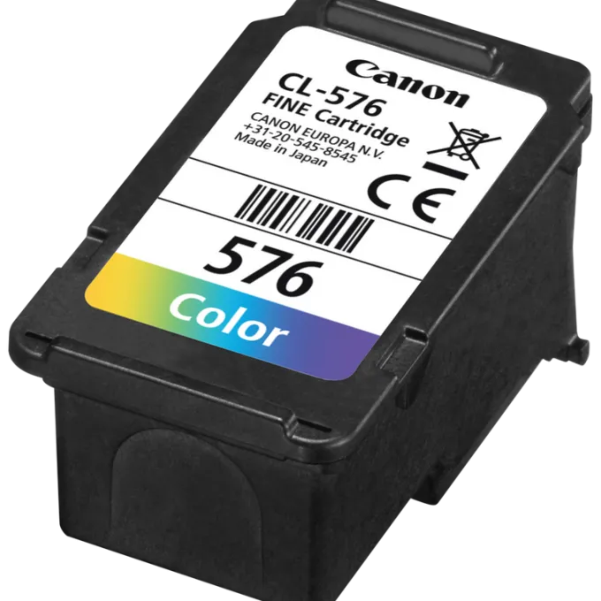 CANON - Cartuccia CL-576 colori: Ciano, Magenta, Giallo, 6,2 ml - stampa Inkjet