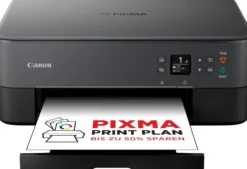 CANON - Multifunzione PIXMA TS5350I - Stampante WiFi con Display OLED, 3 in 1 Print, Wireless, Slot da 2 cartucce - Nero