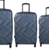 Capri Vice Set 3 pz di valigie trolley colore Grey - Misura Grande/Media/Piccola