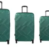 Capri Vice Set 3 pz di valigie trolley colore Verde Green - Misura Grande/Media/Piccola