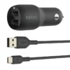 Caricabatteria Auto BELKIN 24W Doppia Porta USB-A