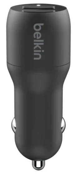 Caricabatteria Auto BELKIN 24W Doppia Porta USB-A