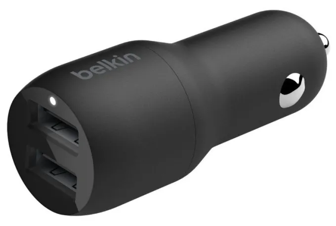 Caricabatteria Auto BELKIN 24W Doppia Porta USB-A