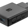 Caricabatterie Cellularline Dual 65W GaN+ Power Lite, Ricarica Rapida USB-C e USB-A