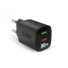 Caricabatterie da parete 30W Power Control con schermo LCD e doppia uscita USB