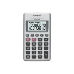 Casio HL-820VA Tasca Calcolatrice di base Argento calcolatrice
