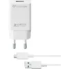 Cellularline Adaptive Fast Charger Kit 15W Bianco