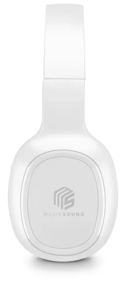 CELLULARLINE - Cuffie BASIC Music Sound CL/0412066, Bluetooth, remote control, autonomia 8h - Bianco