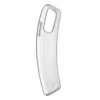 Cellularline Fine - iPhone 13 Pro Max Cover in gomma morbida ultra sottile e trasparente Trasparente
