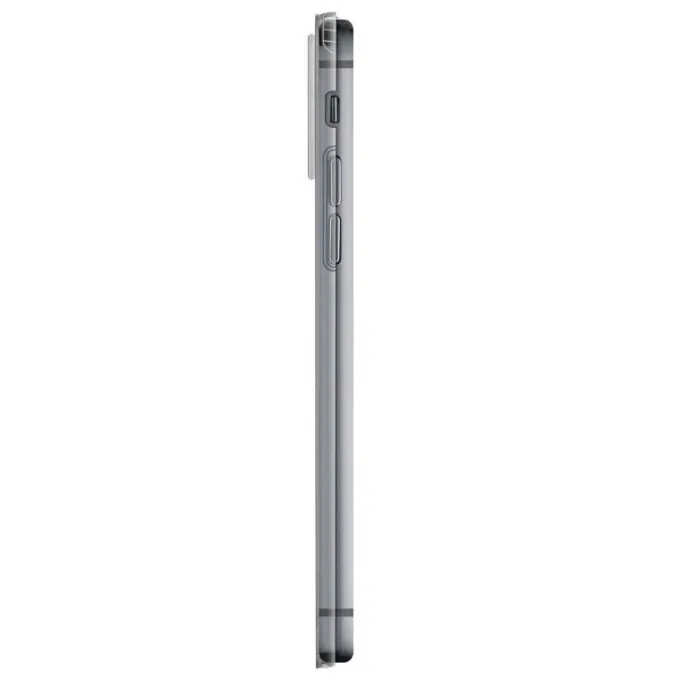 Cellularline Fine - iPhone 13 Pro Max Cover in gomma morbida ultra sottile e trasparente Trasparente