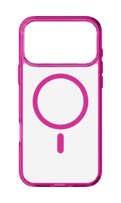 CELLULARLINE ICONIC MAG Custodia MagSafe Trasparente e Colorata per Smartphone