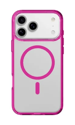 CELLULARLINE ICONIC MAG Custodia MagSafe Trasparente e Colorata per Smartphone