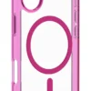 Cellularline ICONIC MAG Custodia MagSafe Trasparente con Bordi Colorati