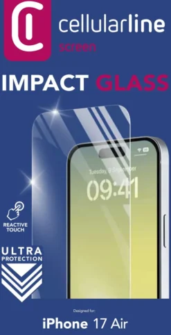 Cellularline Impact Glass vetro temperato per display HD e touch