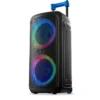 Cellularline - Music Sound - Cassa Speaker Bluetooth con 80WATT di Potenza – Wireless - Luci RGB - 4 Ore di Play Time + Telecomando