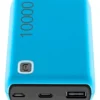 Cellularline Power Bank ESSENCE 10000 Caricabatterie portatile da 10000mAh Blu