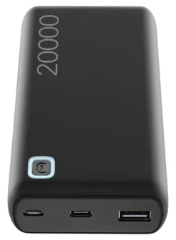 Cellularline Power Bank ESSENCE 20000 Caricabatterie portatile da 20000mAh Nero
