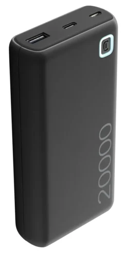 Cellularline Power Bank ESSENCE 20000 Caricabatterie portatile da 20000mAh Nero
