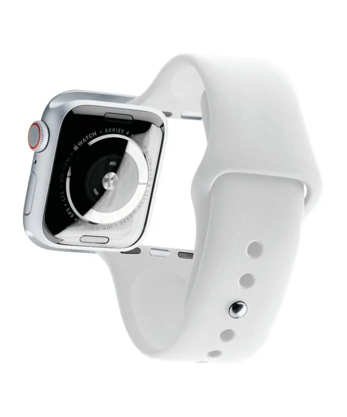 Cellularline Urban Band - Apple Watch 38/40 mm Cinturino in silicone per Apple Watch Bianco