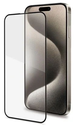 Celly - FULLGLASS1079BK Proteggischermo Celly Fullglass per iphone 16 pro - Nero