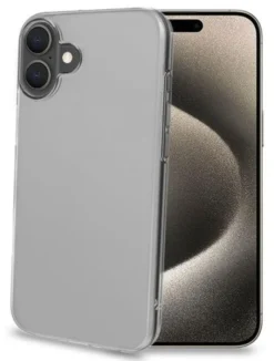 Celly GELSKIN1080 Custodia per iPhone 16 Plus 17 cm (6.7") - Trasparente