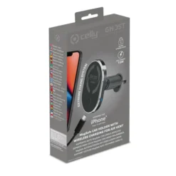 Celly GHOSTSUPERMAGCH supporto auto per smartphone - Nero