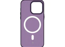 CELLY - MAGSUIT1079VL Custodia Magsuit per iPhone 16 Pro con MagSafe semi-trasparente - Viola