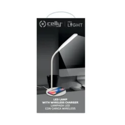 Celly WLLIGHT10WWH Caricatore Wireless Interno USB per Smartphone Bianco