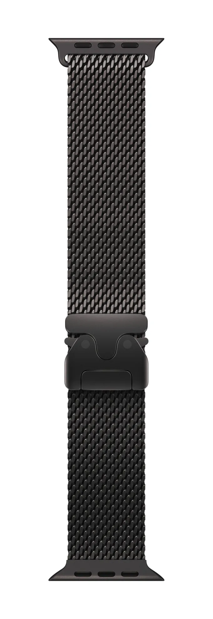 Cinturino Apple Loop Maglia Milanese Titanio Nero 49mm per Apple Watch