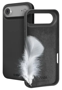 Cover Instinct SBS per iPhone 17 Air in TPU Rigido con Interno in Microfibra