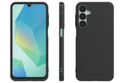 Cover Samsung GP-FPA176AEEBY per Galaxy A17 Nero, Protezione Monocromatica 6.7
