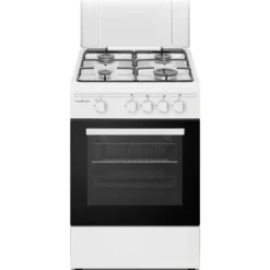 Cucina Schaub Lorenz SS450GW 4 Fuochi Forno A Gas Bianco