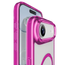 Custodia Cellularline ICONIC MAG MagSafe trasparente e colorata per iPhone
