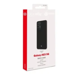 Custodia Celly Cromo per Samsung Galaxy A53 5G Nero