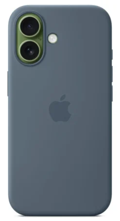 Custodia MagSafe Apple in silicone per iPhone 17 con tracolla