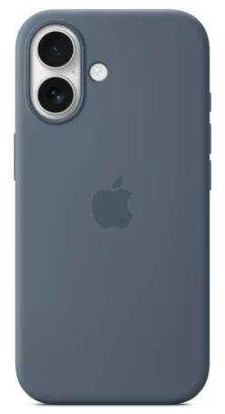 Custodia MagSafe Apple in silicone per iPhone 17 con tracolla