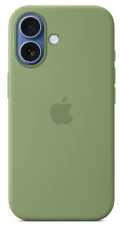Custodia MagSafe Apple in silicone per iPhone 17 con tracolla e ricarica wireless
