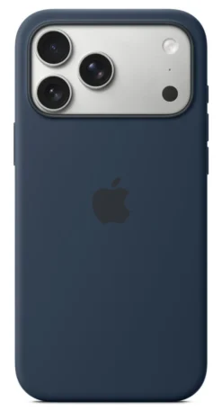 Custodia MagSafe Apple Silicone Blu Scuro per iPhone 17 Pro Max – Protezione ed Eleganza