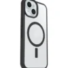 Custodia OtterBox React Series MagSafe per iPhone 16/15/14/13, trasparente/nero