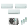 Daikin 3AMXF52A9 + 3x ATXF25A Condizionatore Climatizzatore Trial Split 3x 9000Btu Classe A++/A+ Inverter R-32 Wifi Ready